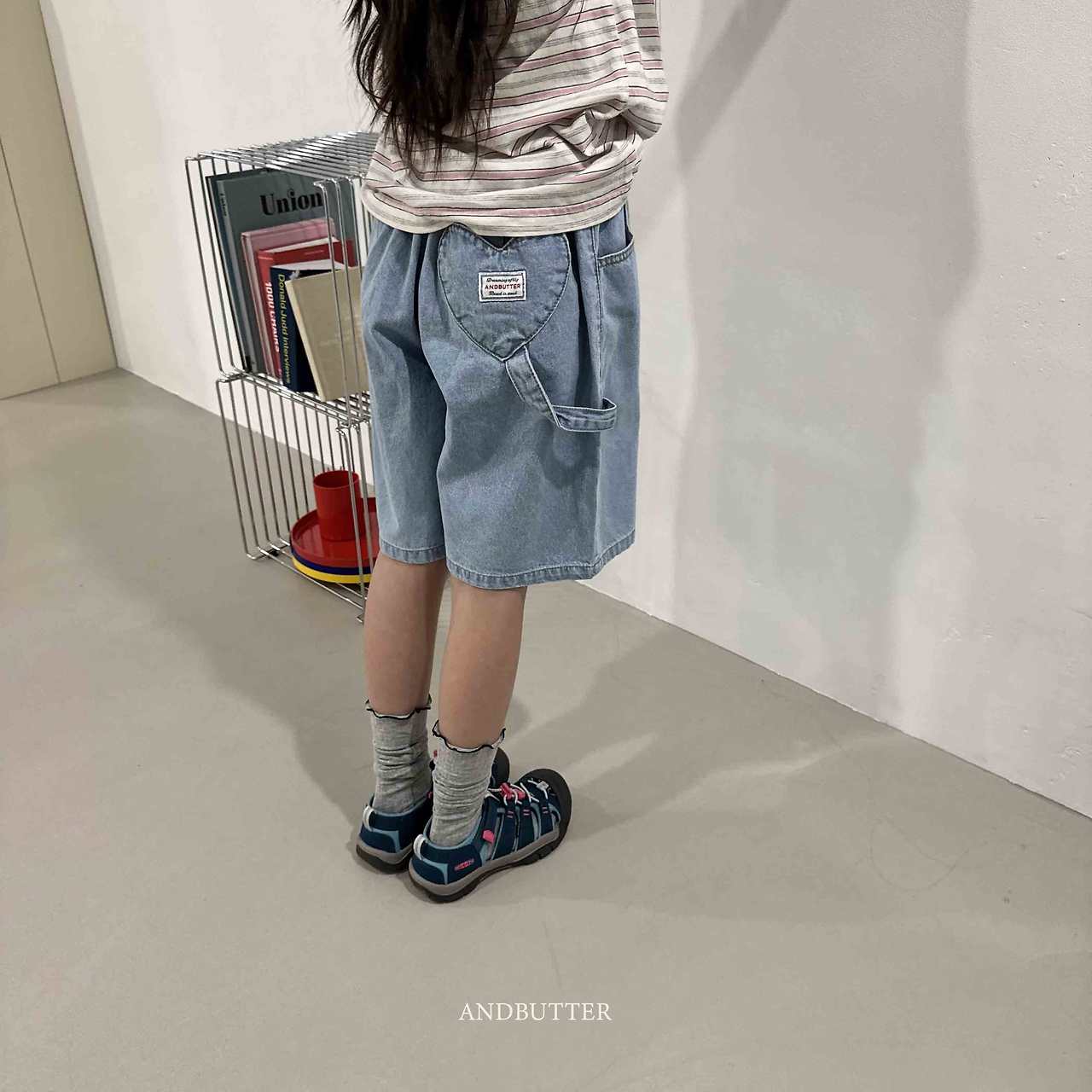 《予約》Heart Loop Pants / andbutter