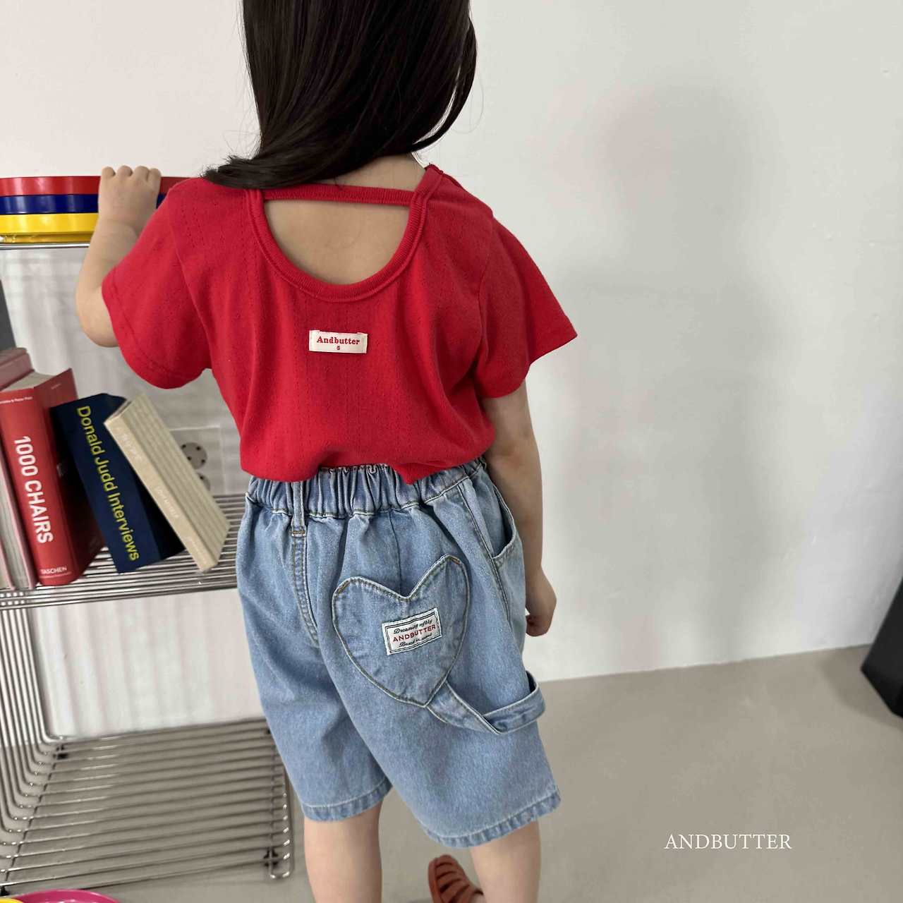 《予約》Heart Loop Pants / andbutter
