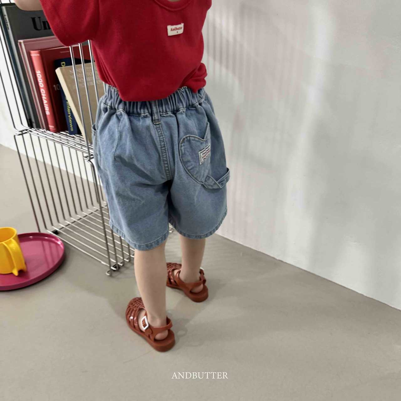 《予約》Heart Loop Pants / andbutter