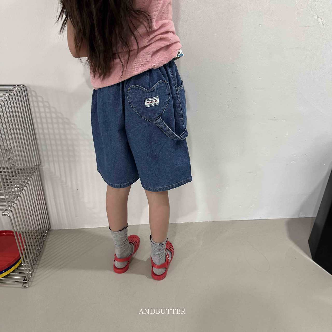 《予約》Heart Loop Pants / andbutter