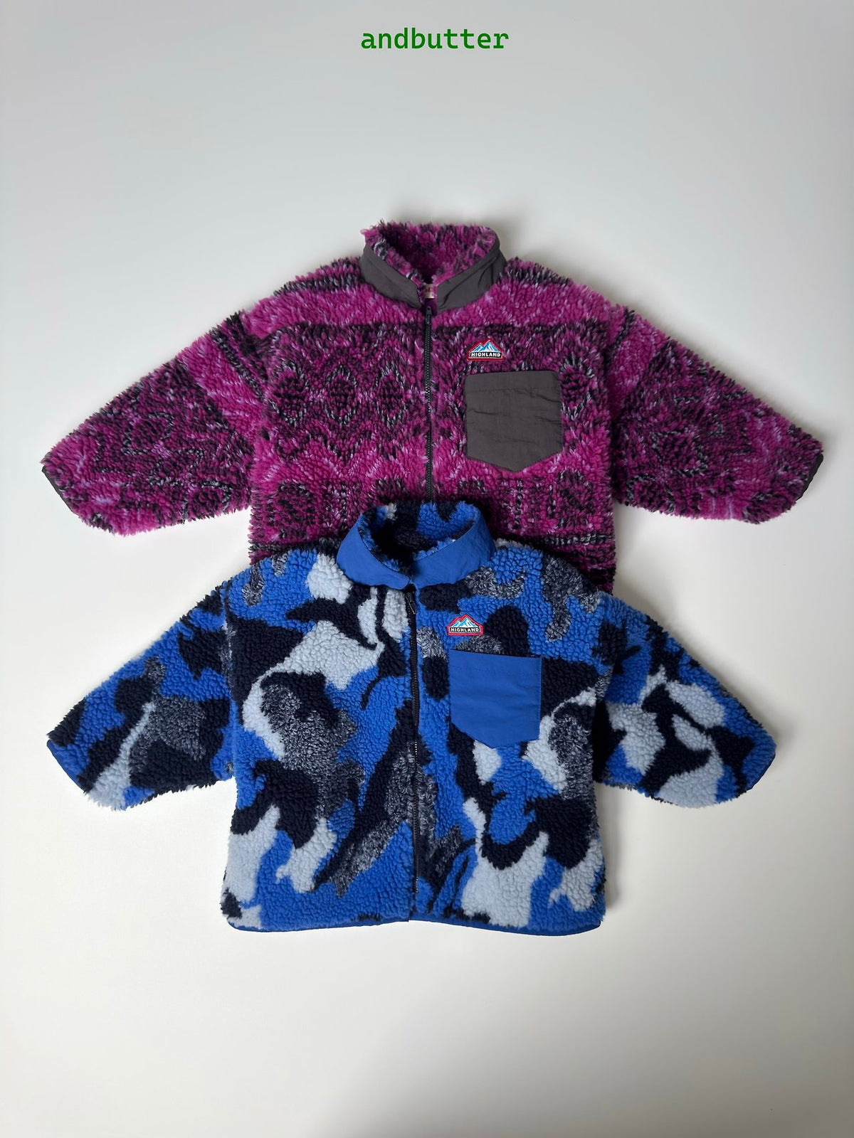 《予約》Retro Sherpa Jacket / ANDBUTTER