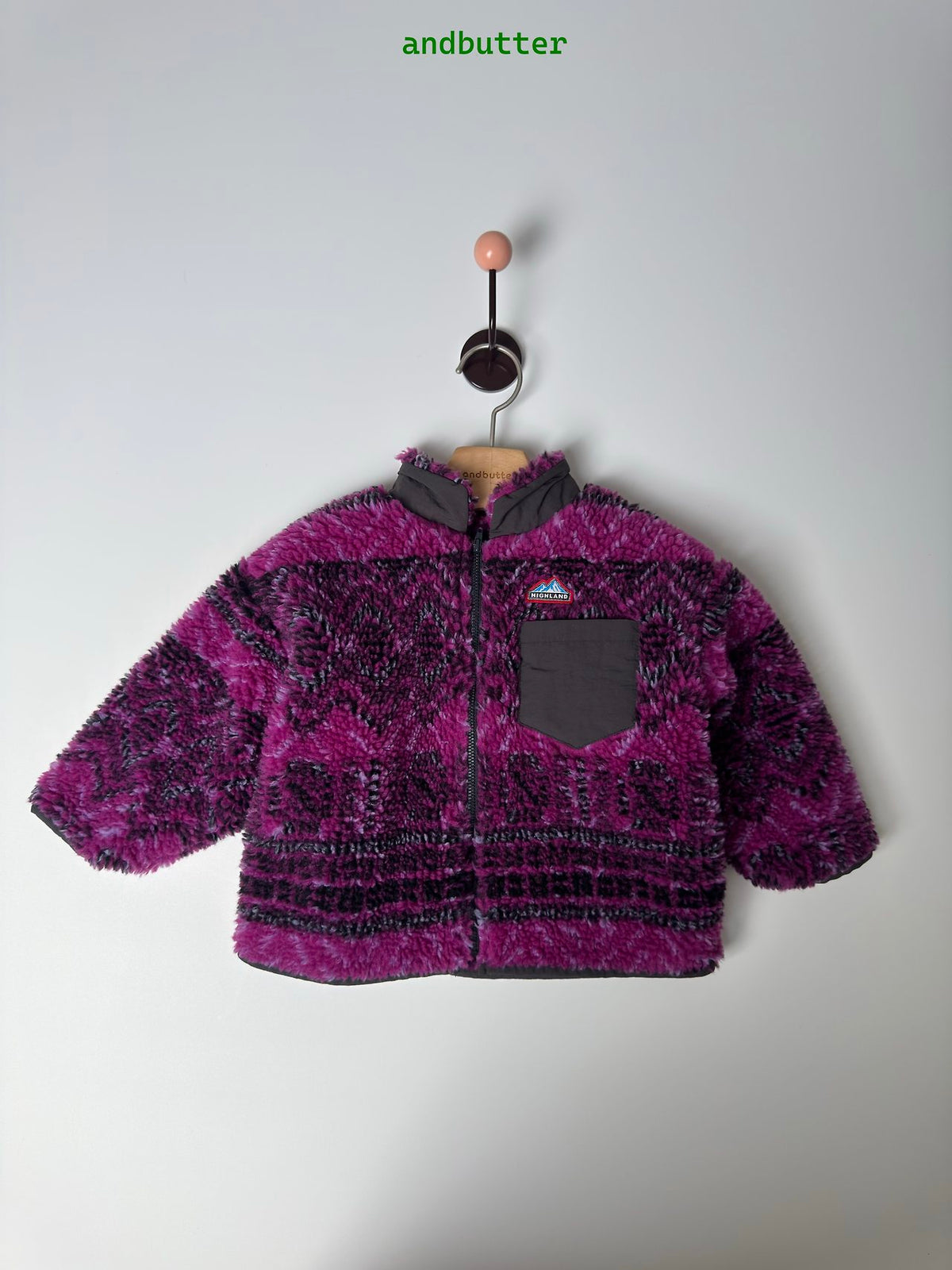 《予約》Retro Sherpa Jacket / ANDBUTTER