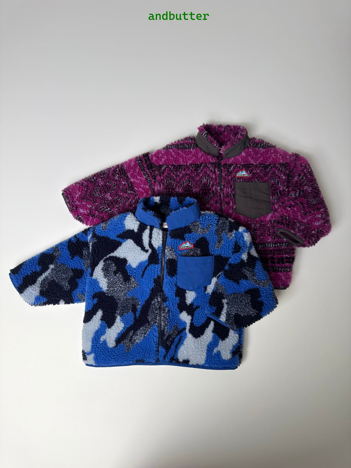 《予約》Retro Sherpa Jacket / ANDBUTTER