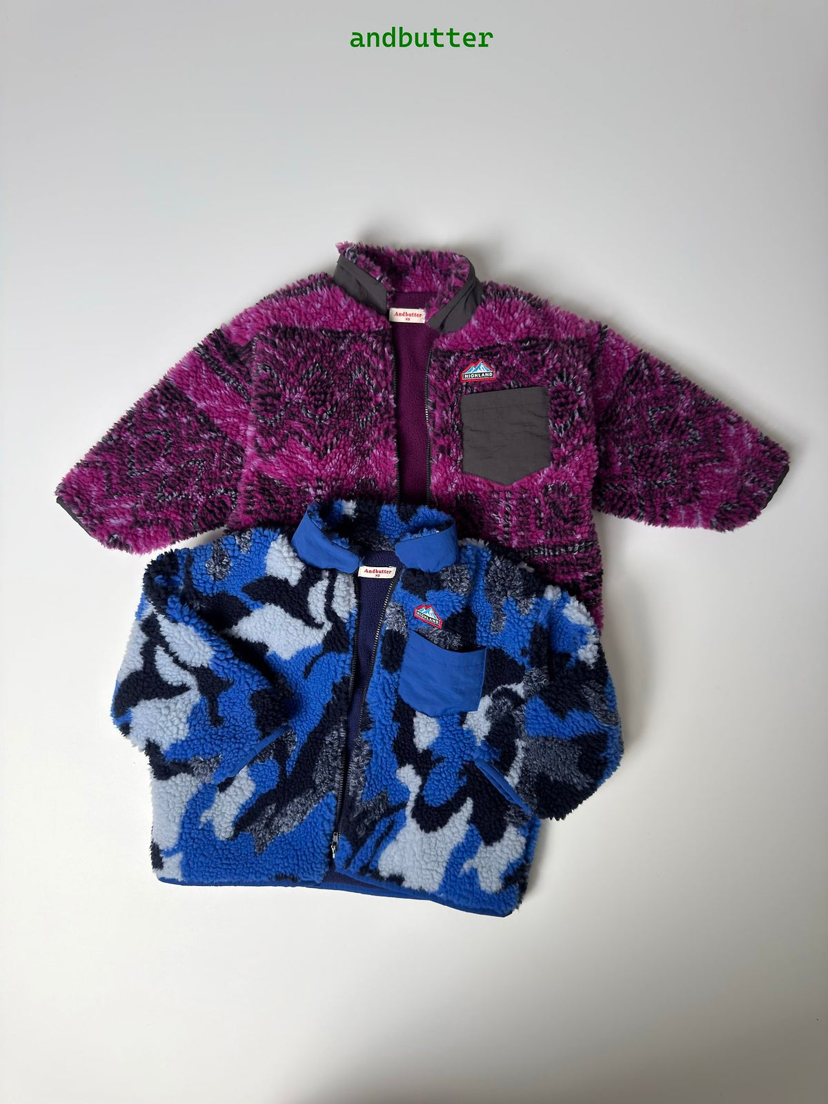 《予約》Retro Sherpa Jacket / ANDBUTTER