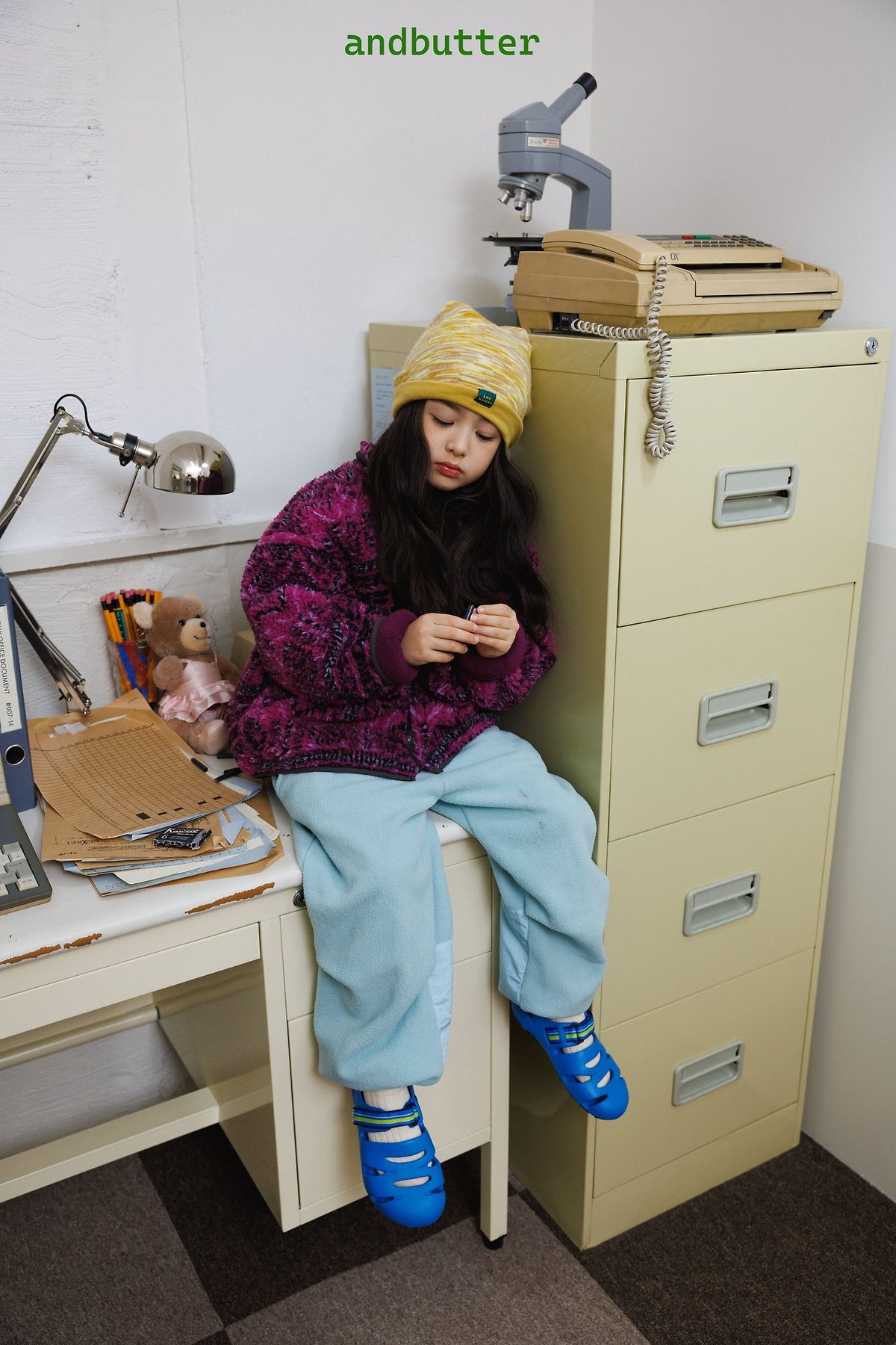 《予約》Retro Sherpa Jacket / ANDBUTTER