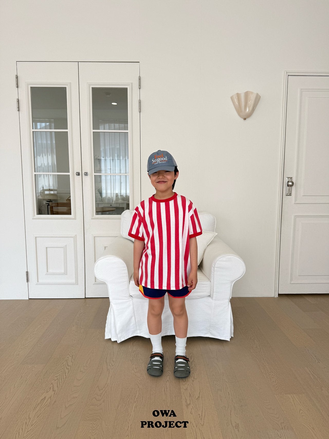 《予約》Stripe Tee / OWA PROJECT