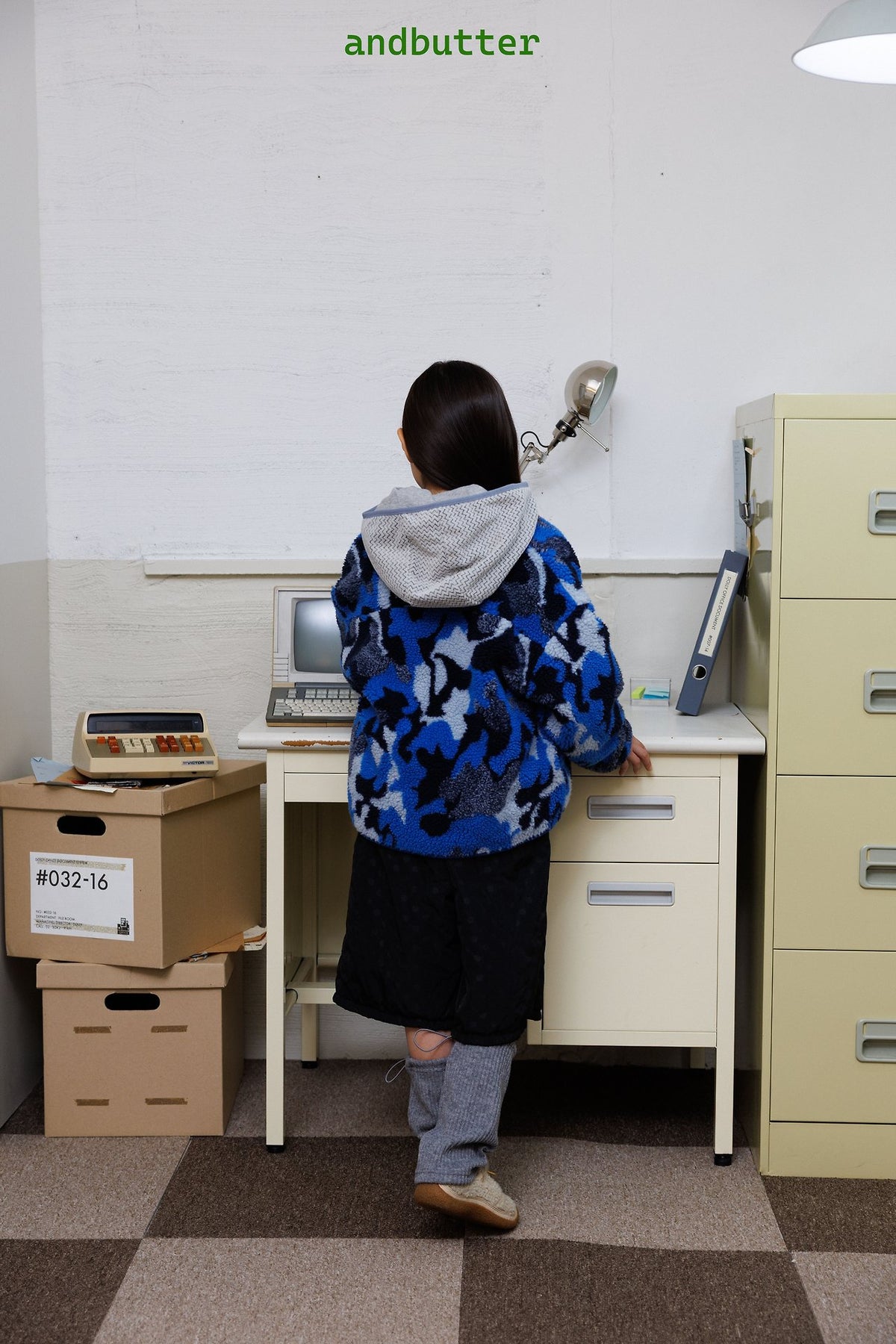 《予約》Retro Sherpa Jacket / ANDBUTTER