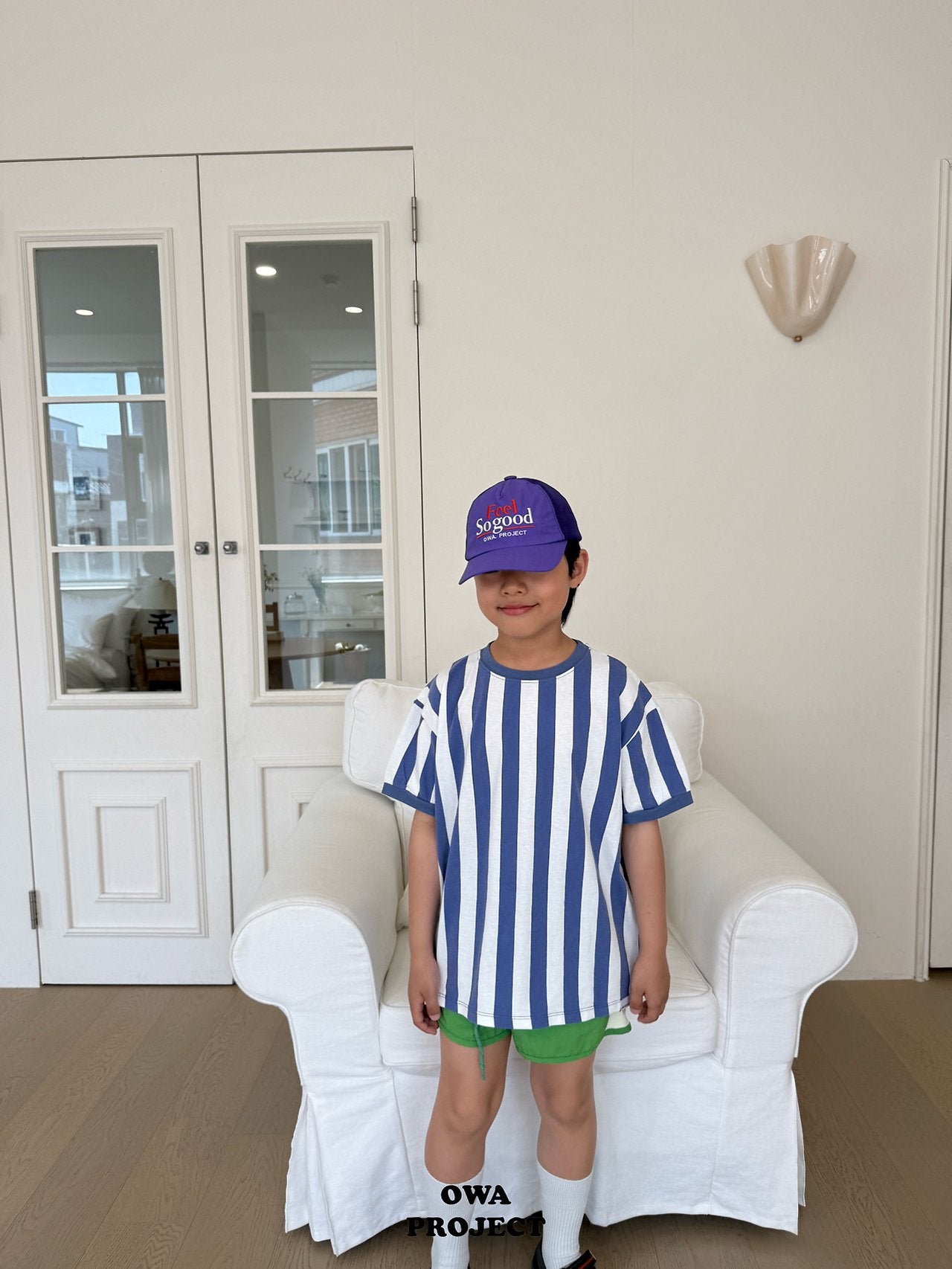 《予約》Stripe Tee / OWA PROJECT