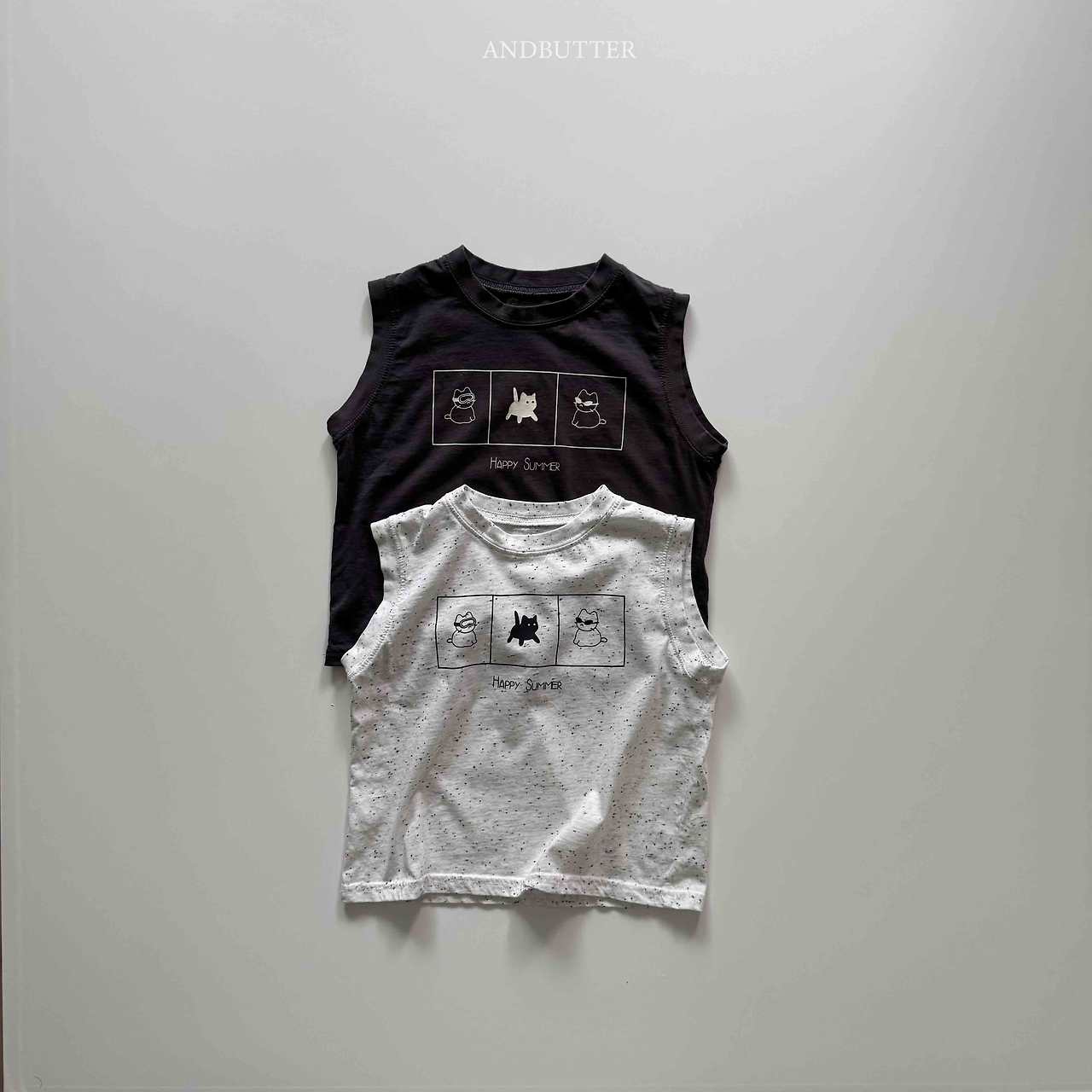 《予約》Summer Happy Sleeveless / andbutter
