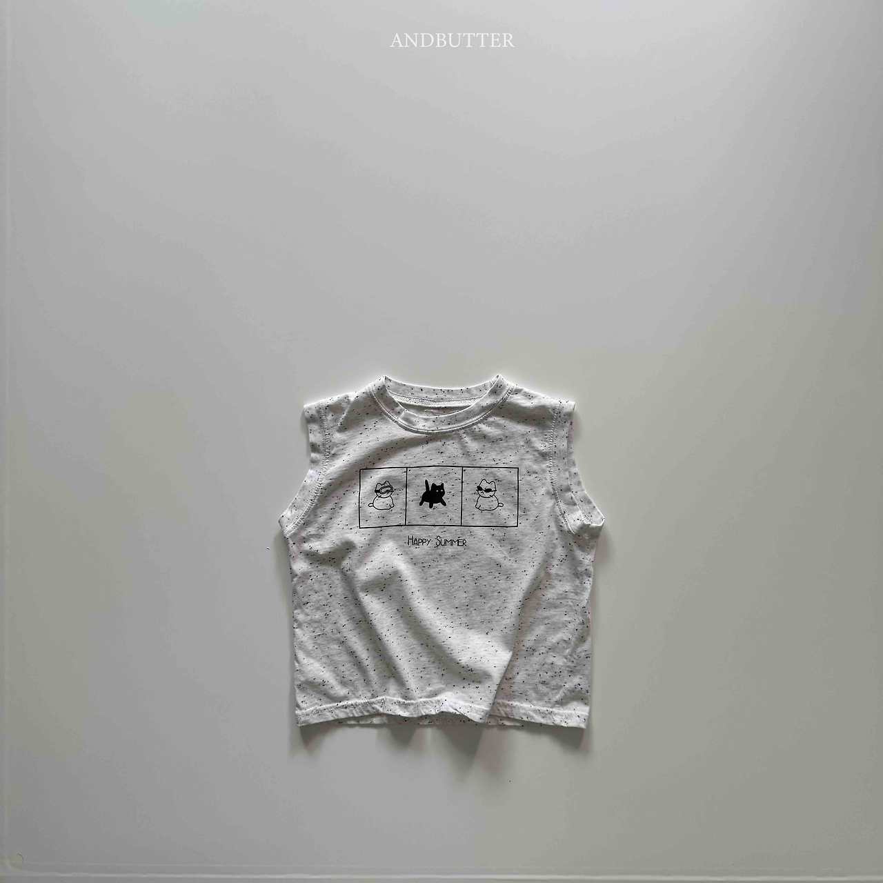 《予約》Summer Happy Sleeveless / andbutter