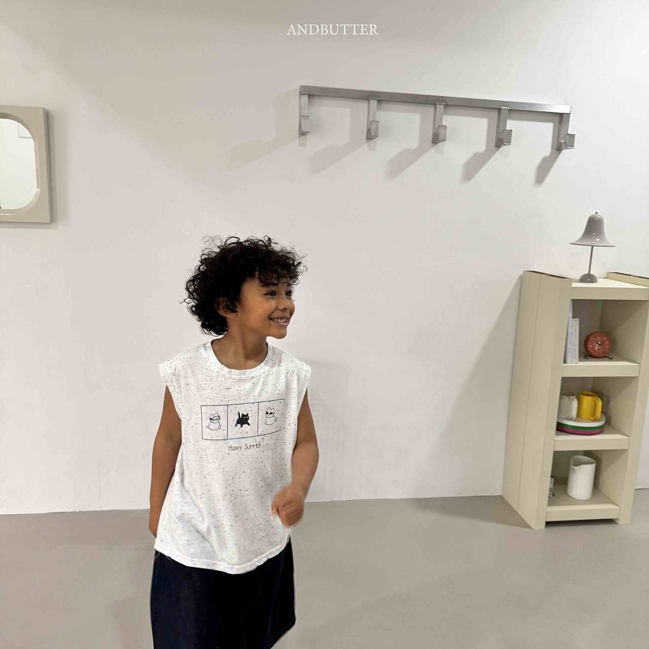 《予約》Summer Happy Sleeveless / andbutter