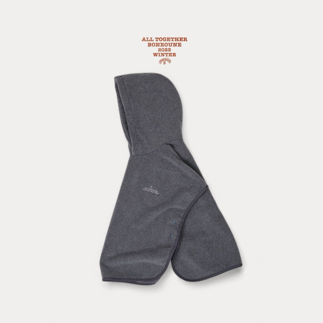 《予約》Fleece Poncho / Boneoune