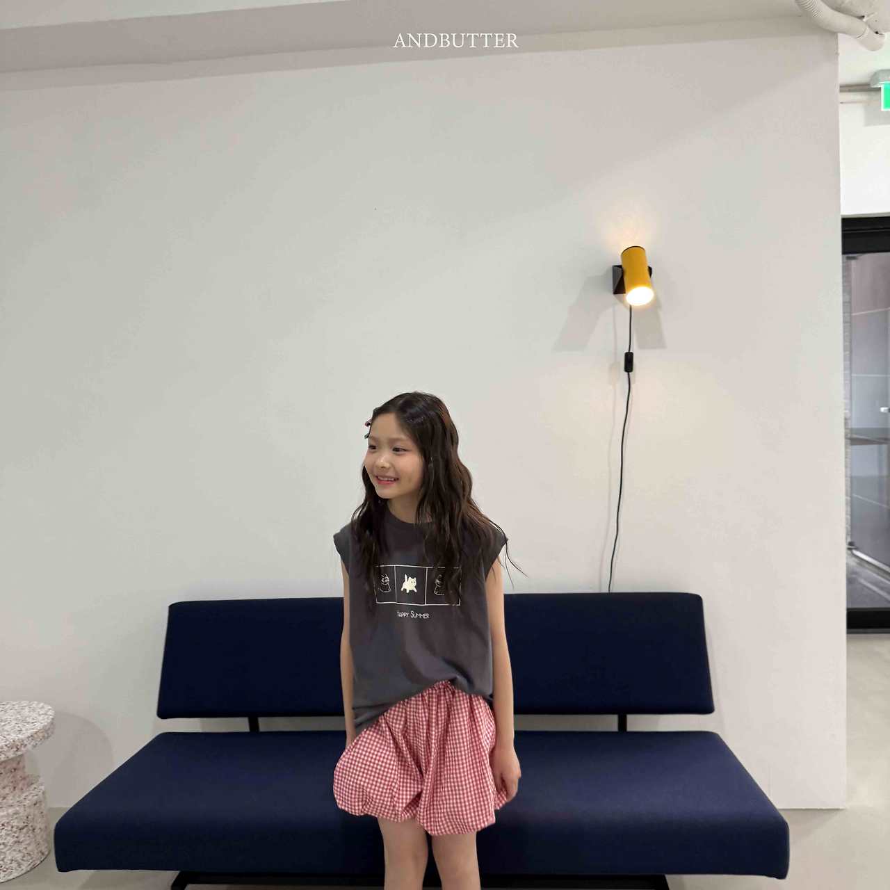 《予約》Summer Happy Sleeveless / andbutter