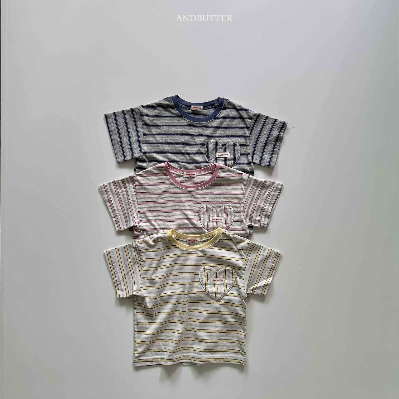 《予約》Cookie Heart Tee / andbutter