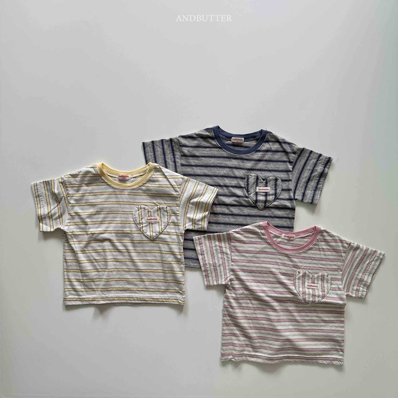 《予約》Cookie Heart Tee / andbutter