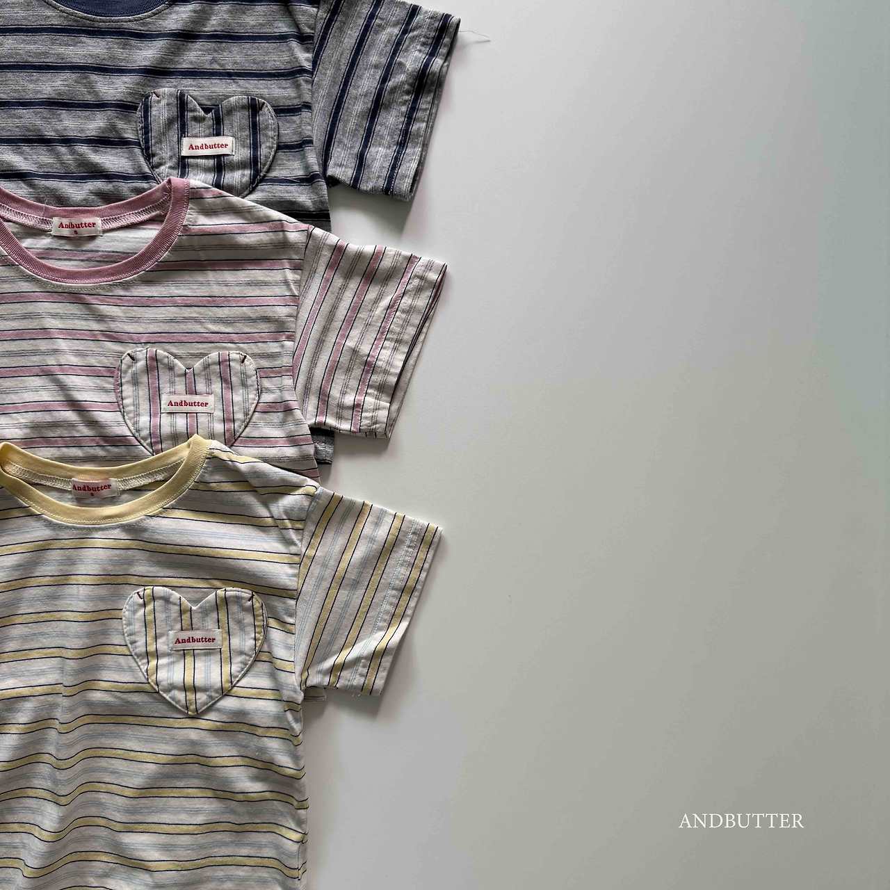 《予約》Cookie Heart Tee / andbutter