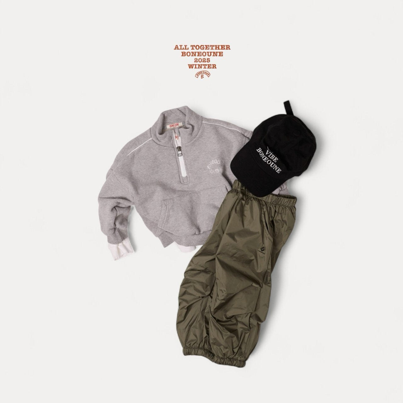 《予約》Two-tuck Jogger Pants / Boneoune