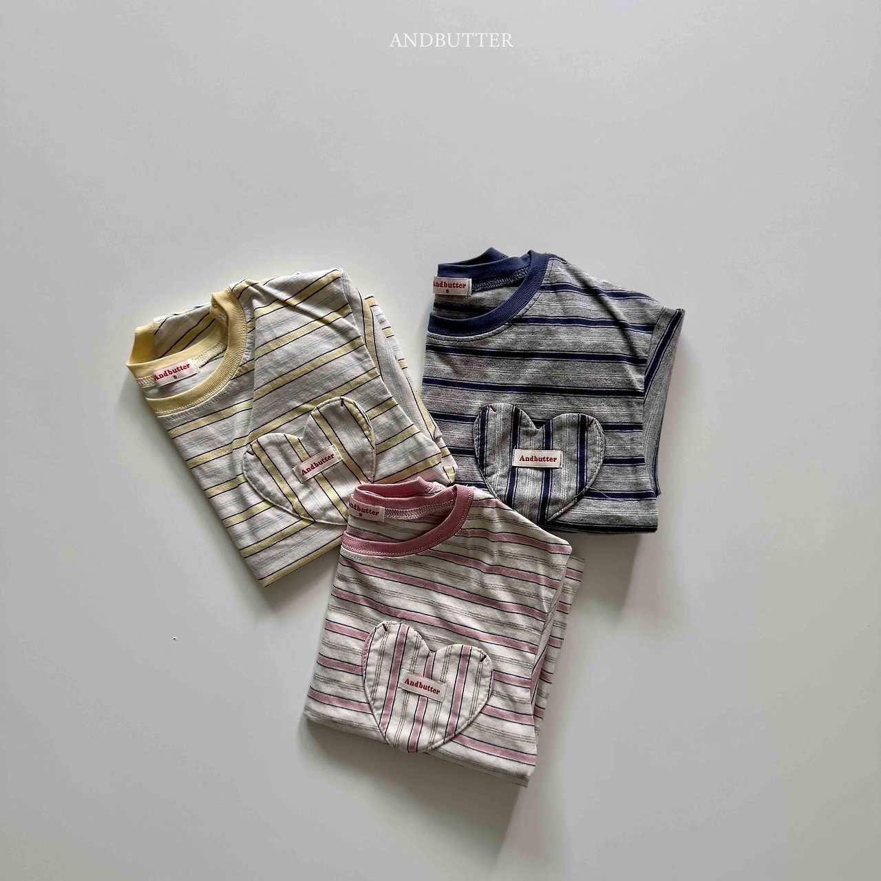 《予約》Cookie Heart Tee / andbutter