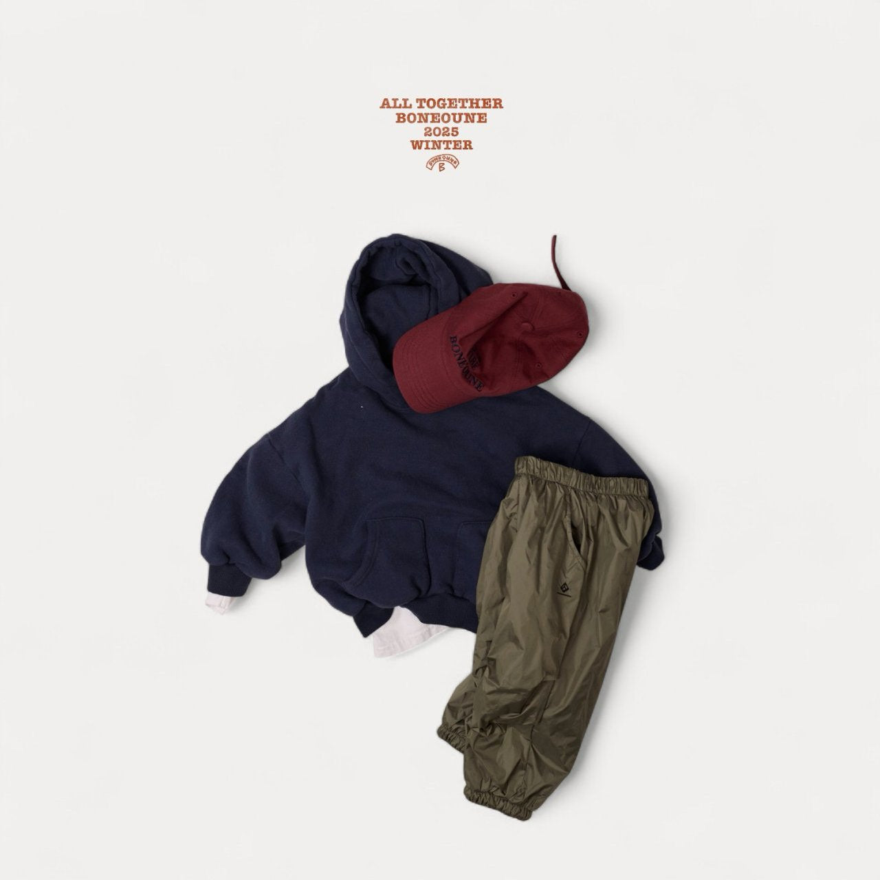 《予約》Two-tuck Jogger Pants / Boneoune