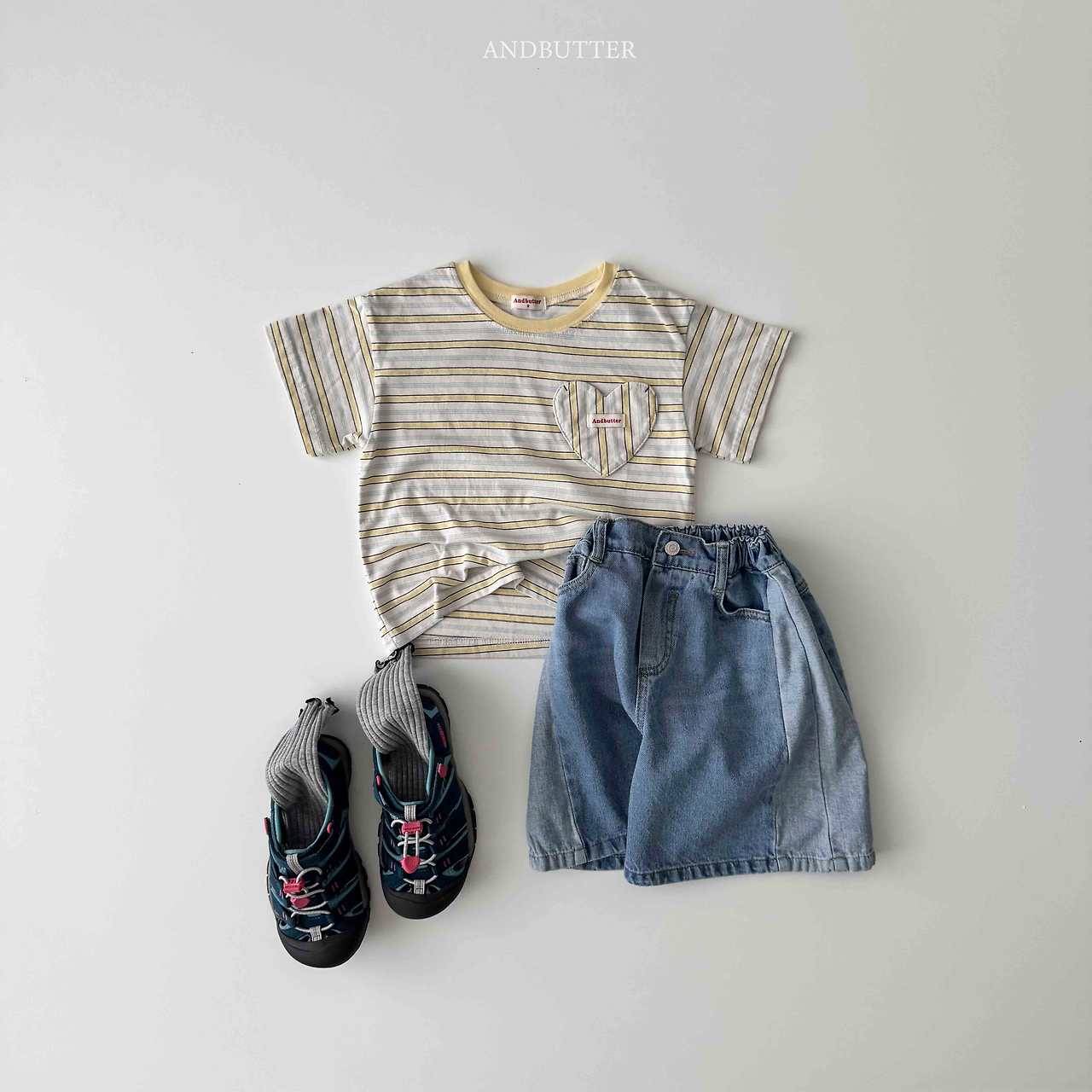 《予約》Cookie Heart Tee / andbutter