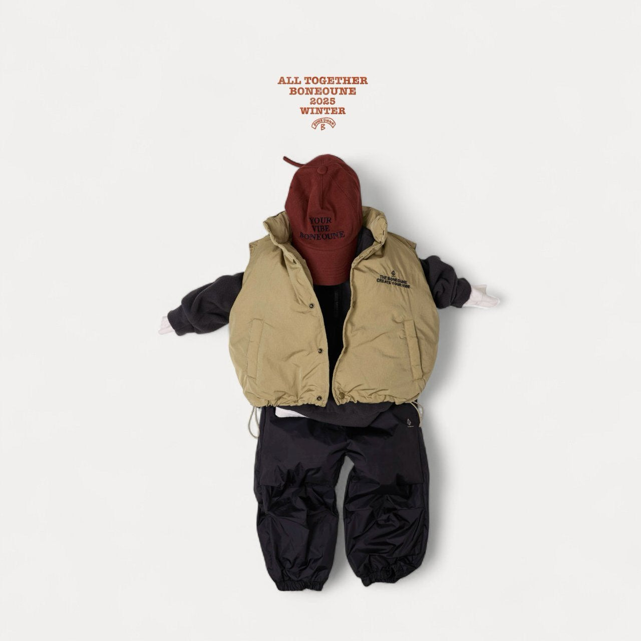 《予約》Two-tuck Jogger Pants / Boneoune