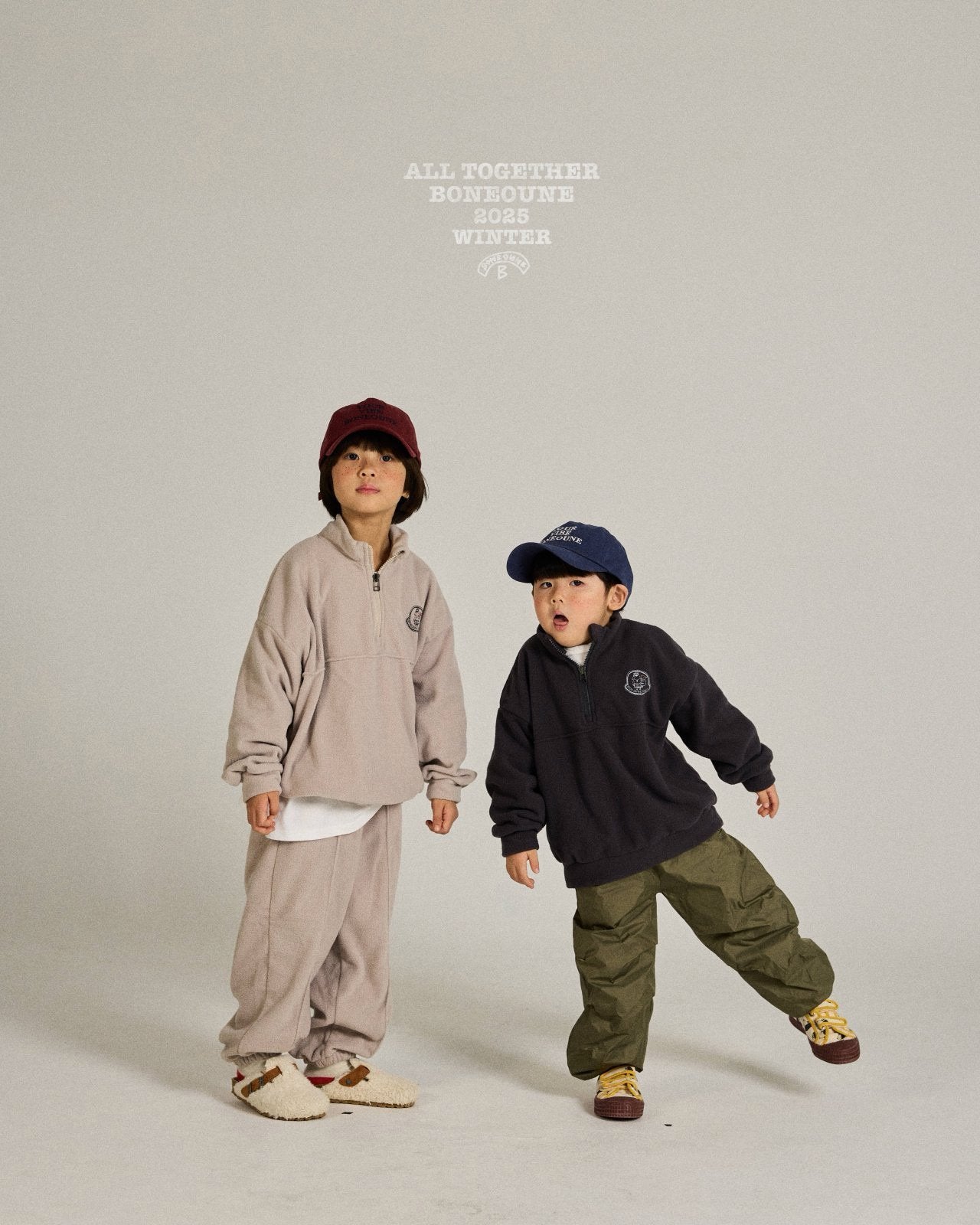 《予約》Two-tuck Jogger Pants / Boneoune