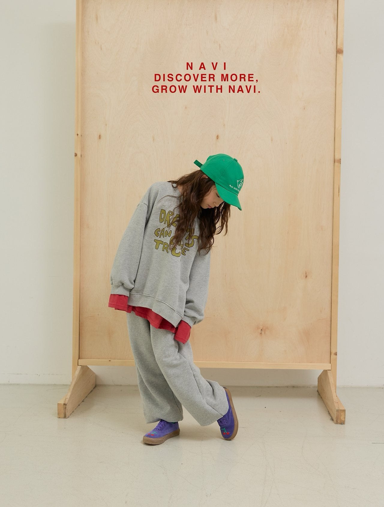 《予約》Dream Sweatshirt / navi.
