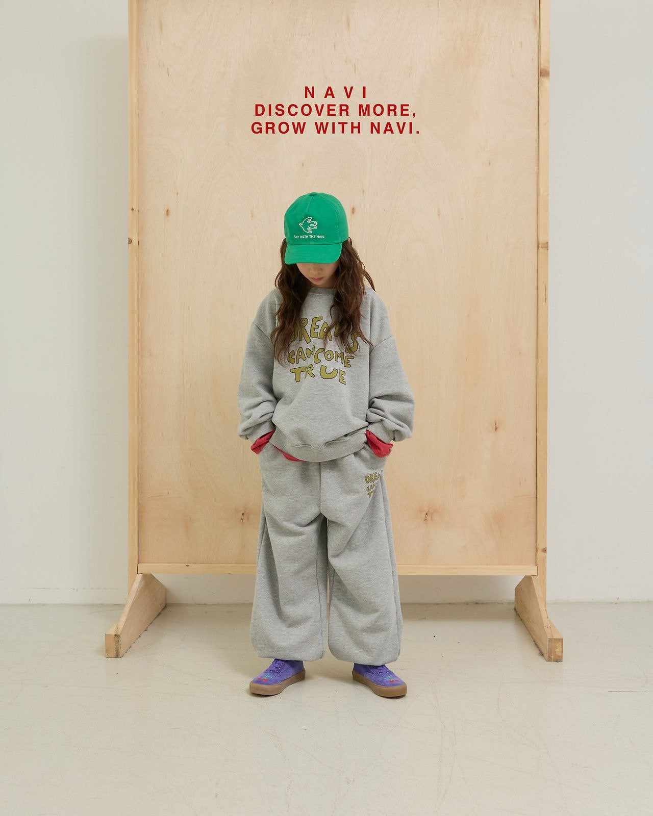 《予約》Dream Sweatshirt / navi.