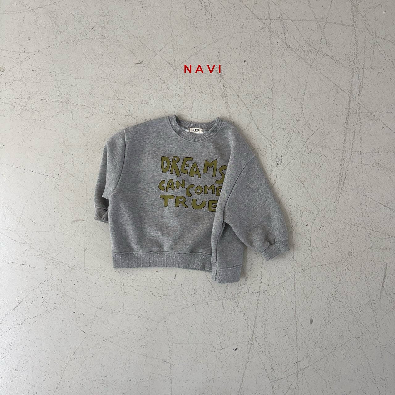 《予約》Dream Sweatshirt / navi.