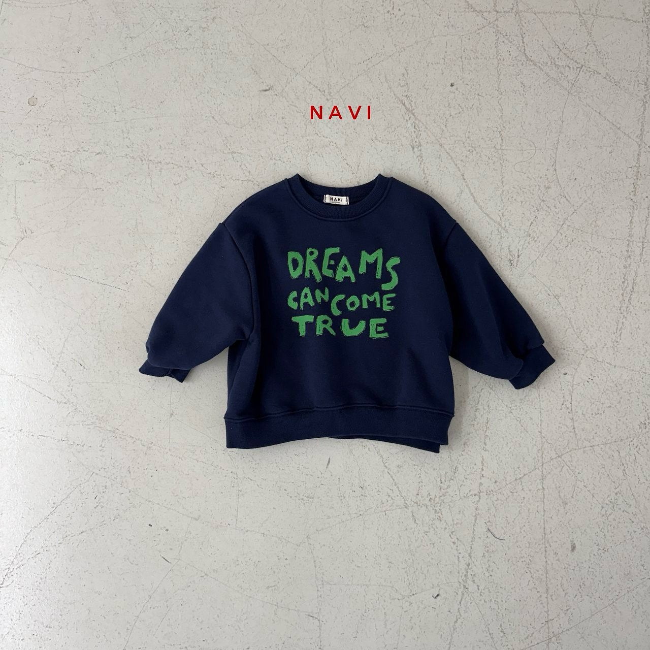 《予約》Dream Sweatshirt / navi.
