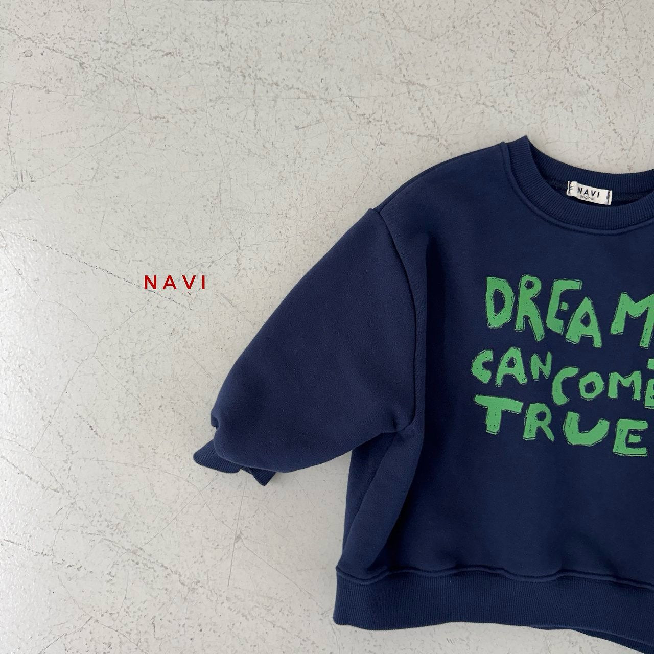 《予約》Dream Sweatshirt / navi.