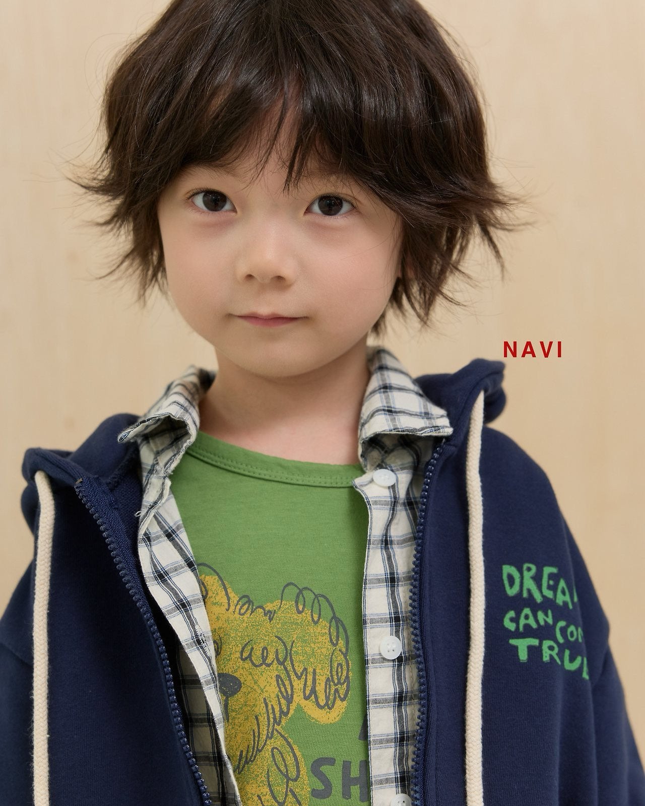 《予約》Dream Zip-up Hoodie / navi.