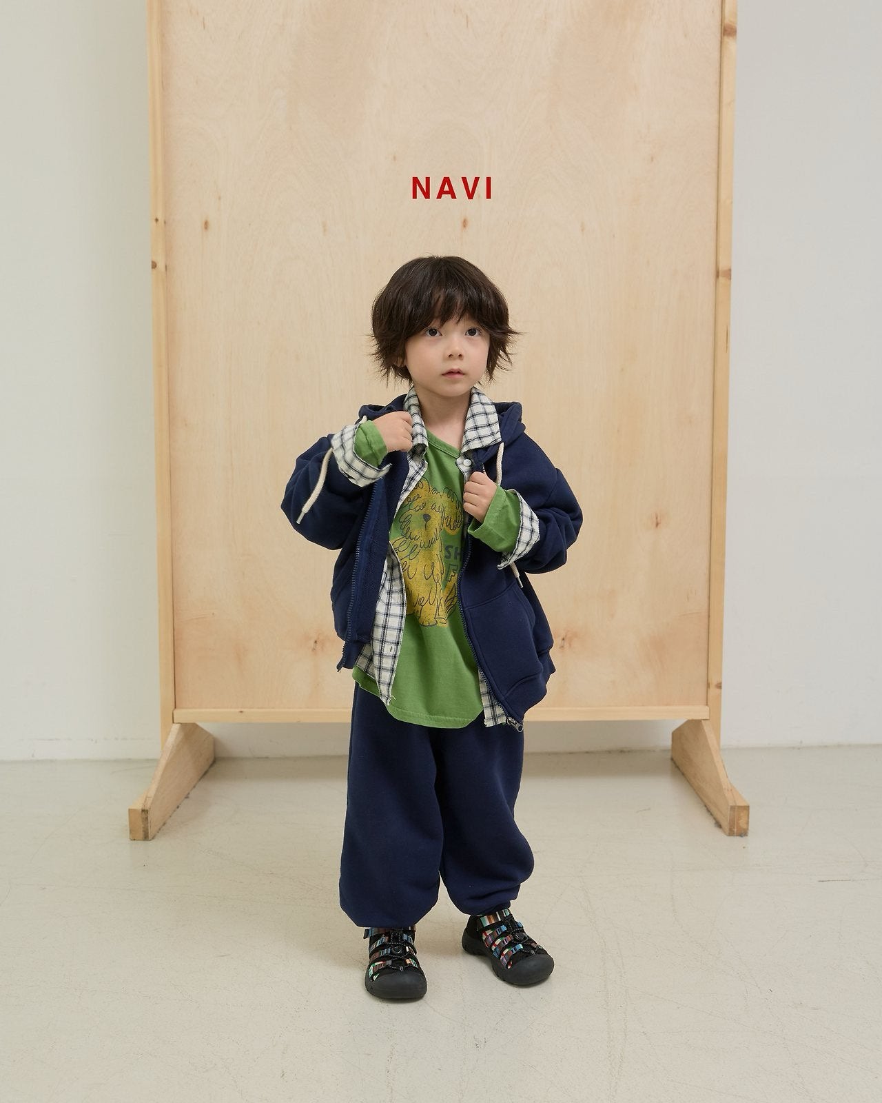 《予約》Dream Zip-up Hoodie / navi.