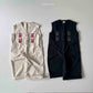《予約》Embroidery Jump Suit / andbutter