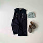 《予約》Embroidery Jump Suit / andbutter