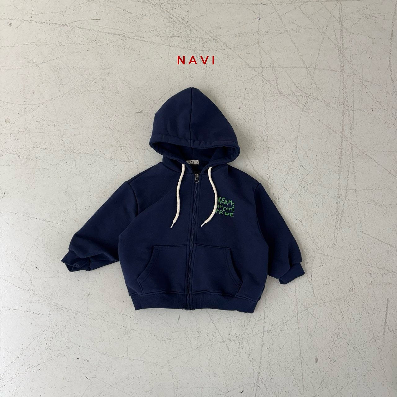 《予約》Dream Zip-up Hoodie / navi.