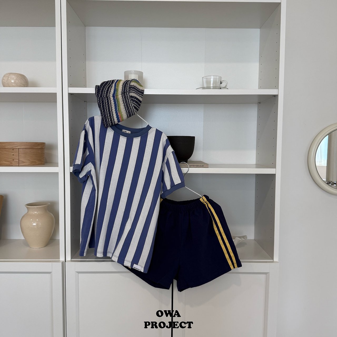 《予約》Double-line Tape Pants / OWA PROJECT