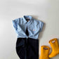 《予約》Embroidery Jump Suit / andbutter