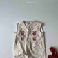 《予約》Embroidery Jump Suit / andbutter