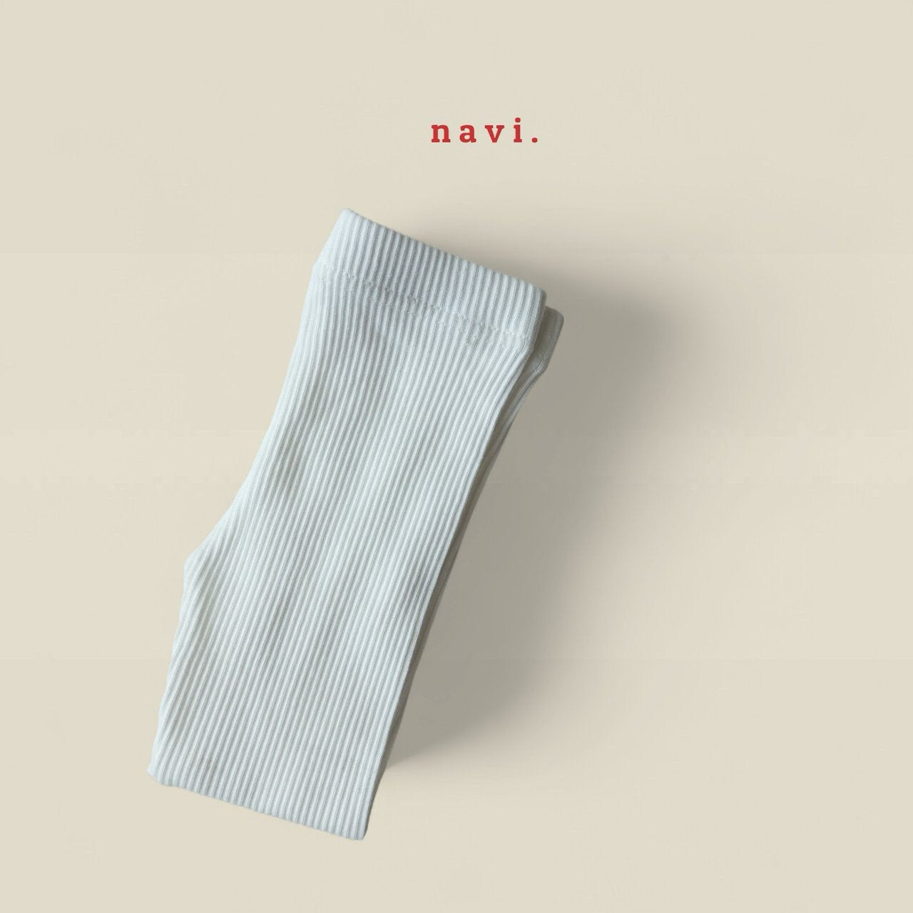 《予約》Ribbed Leggings / navi.