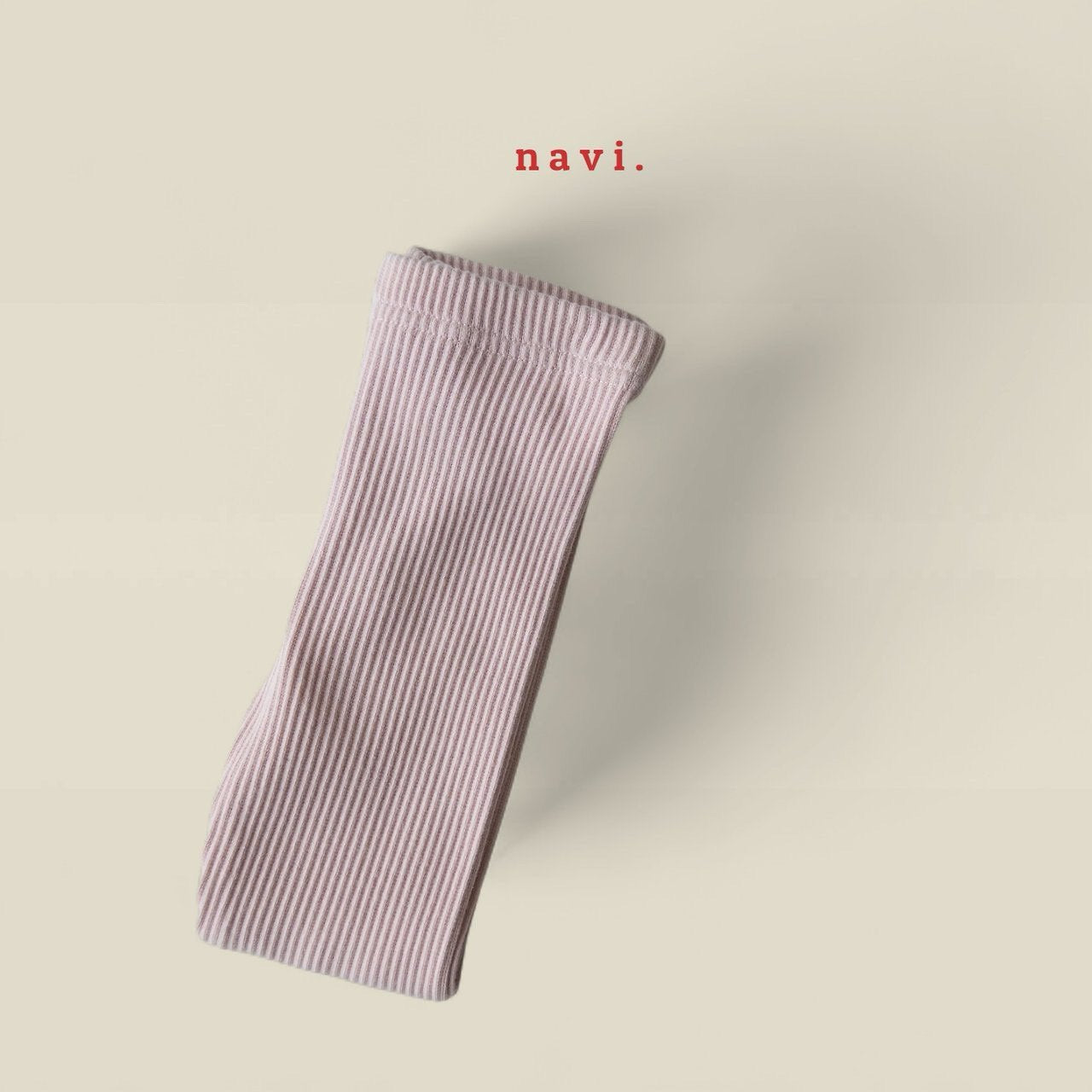 《予約》Ribbed Leggings / navi.