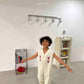 《予約》Embroidery Jump Suit / andbutter