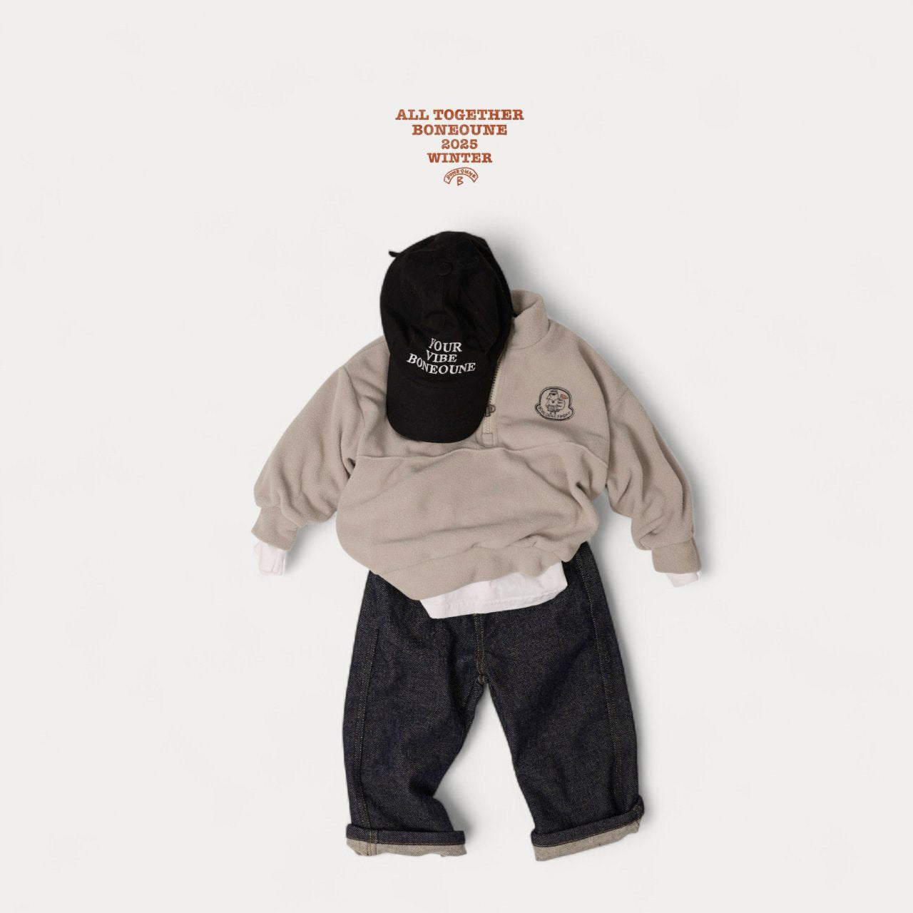 《予約》Vibe Fleece Zip-up / Boneoune