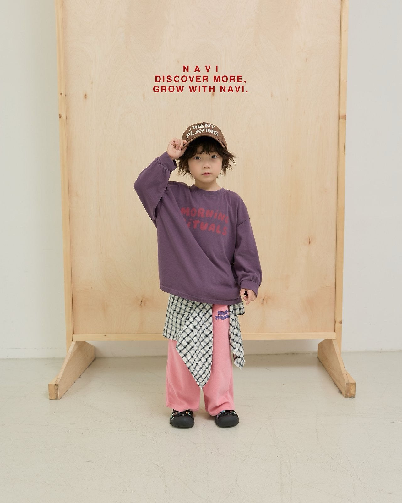 《予約》Routine Long Tee / navi.