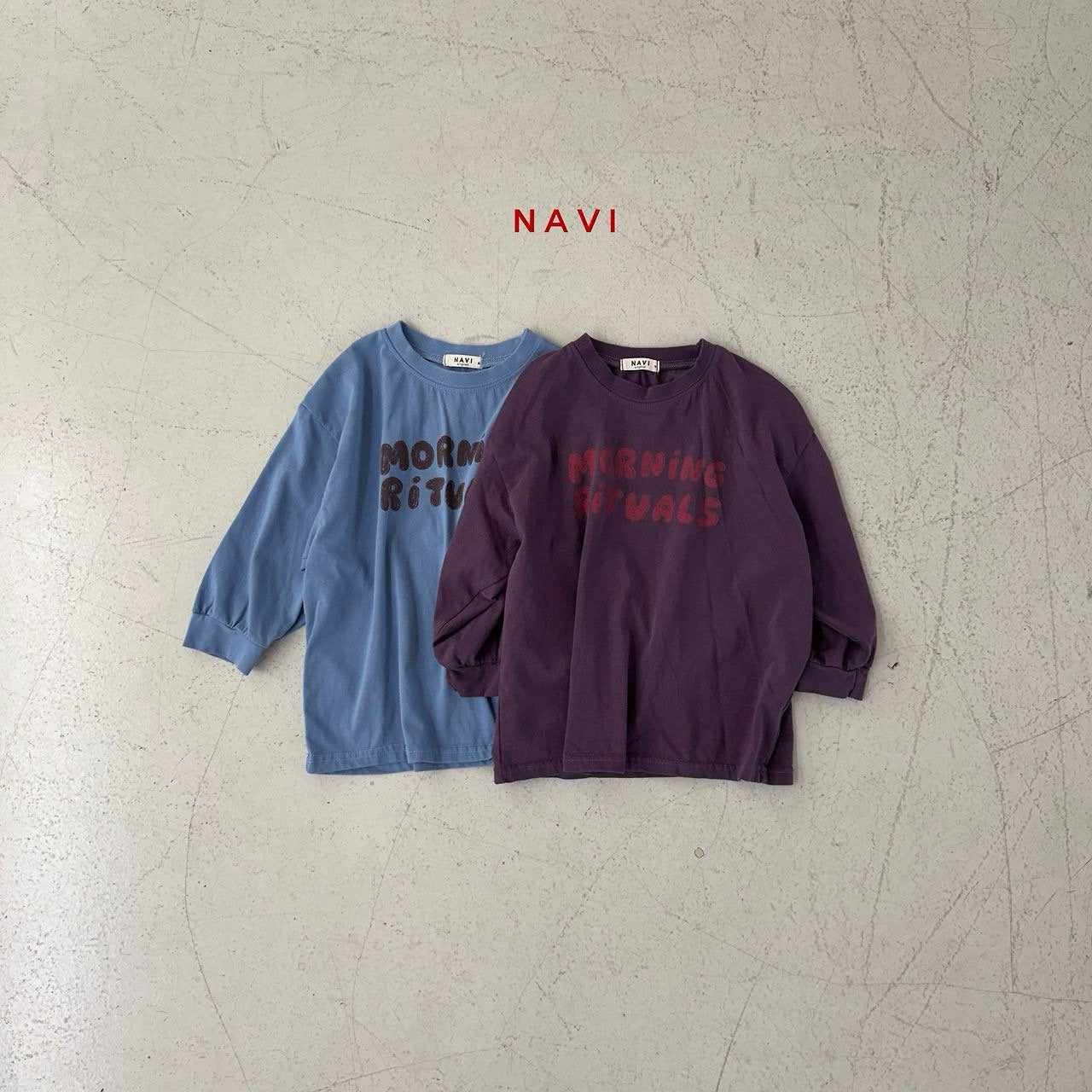 《予約》Routine Long Tee / navi.