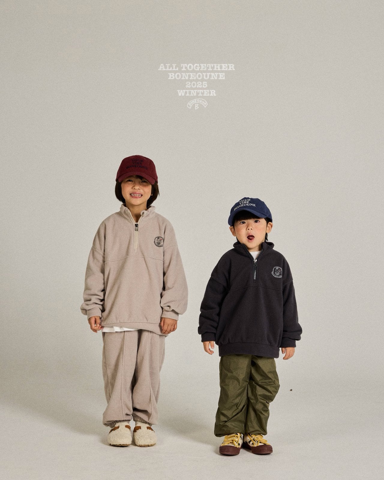 《予約》Vibe Fleece Zip-up / Boneoune