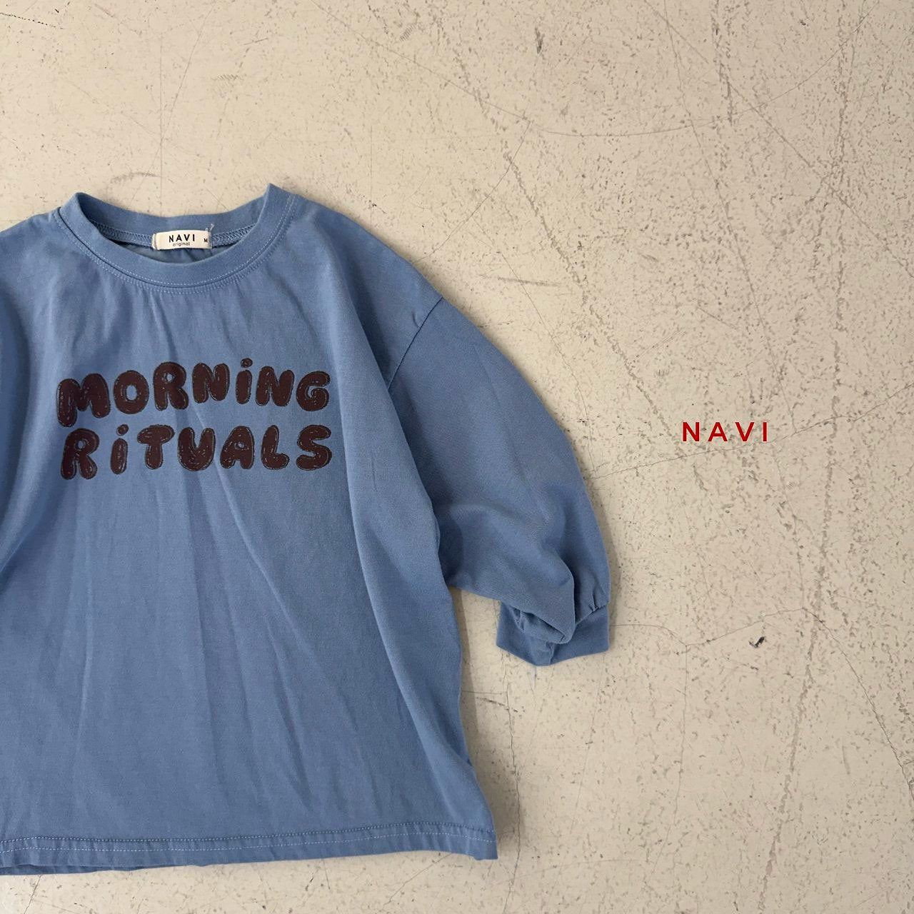 《予約》Routine Long Tee / navi.