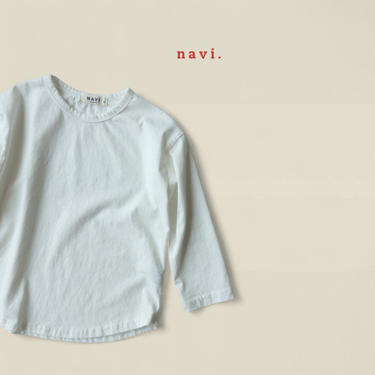 《予約》Basic Tee / NAVI.