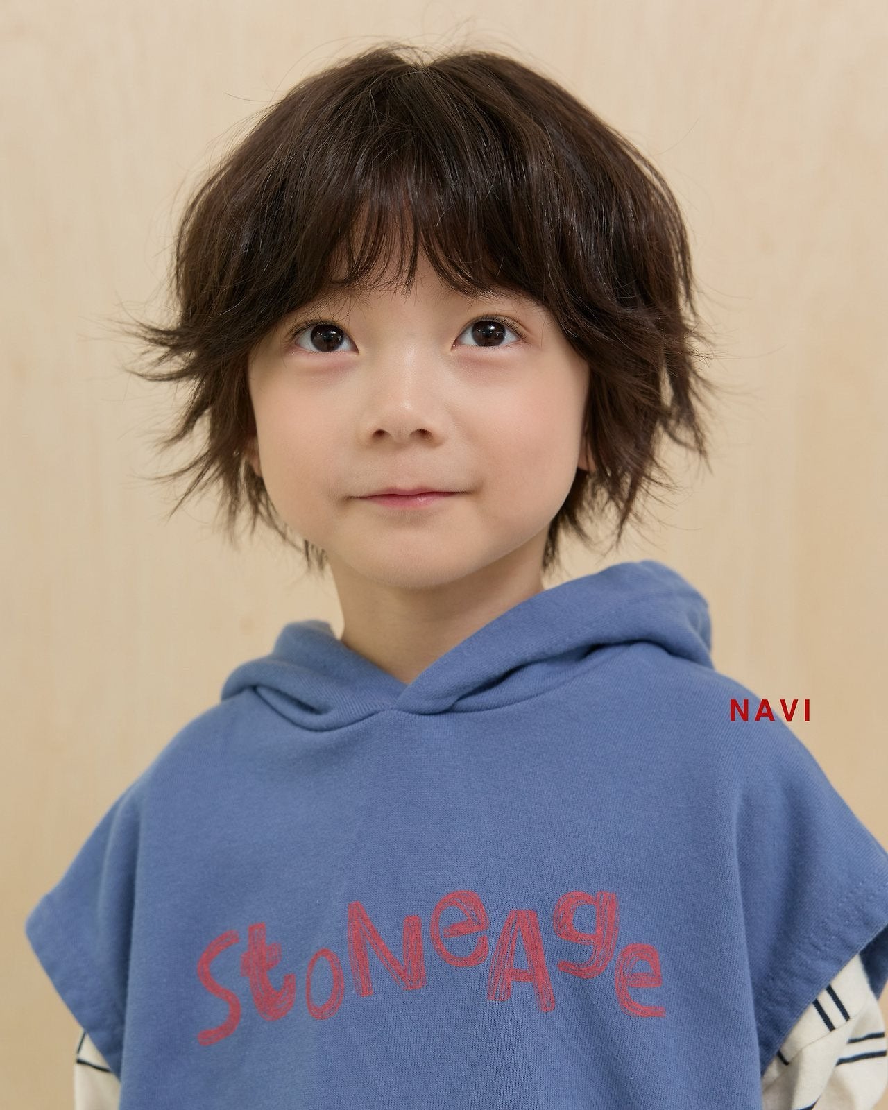 《予約》Stone Hooded Vest / navi.