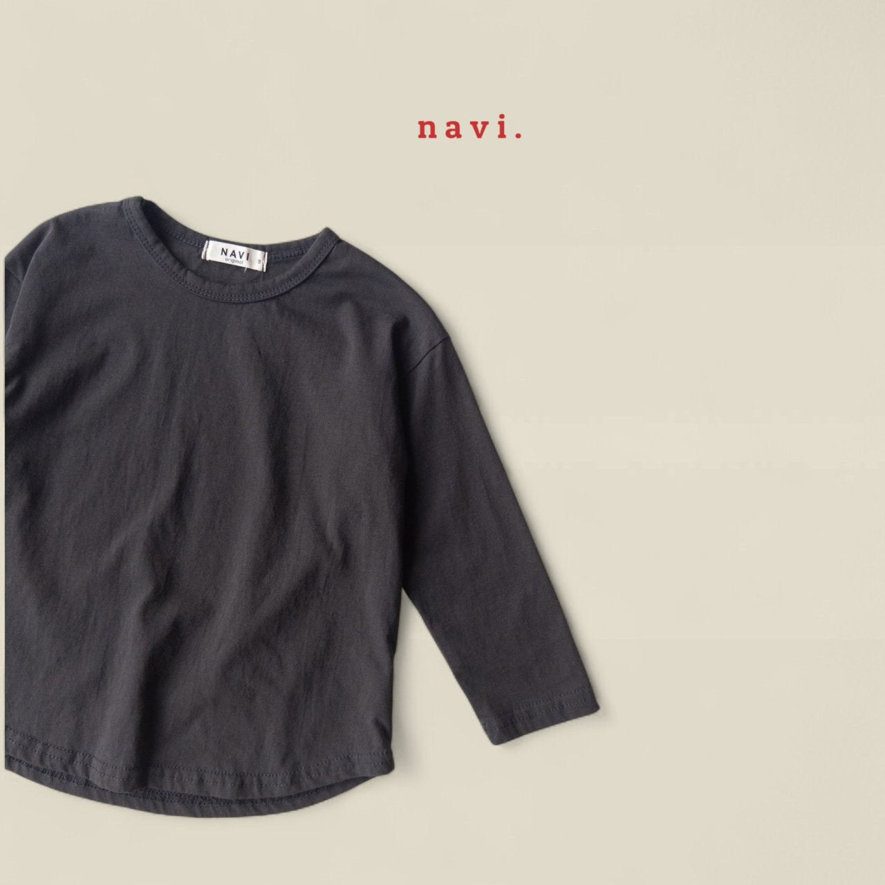 《予約》Basic Tee / NAVI.